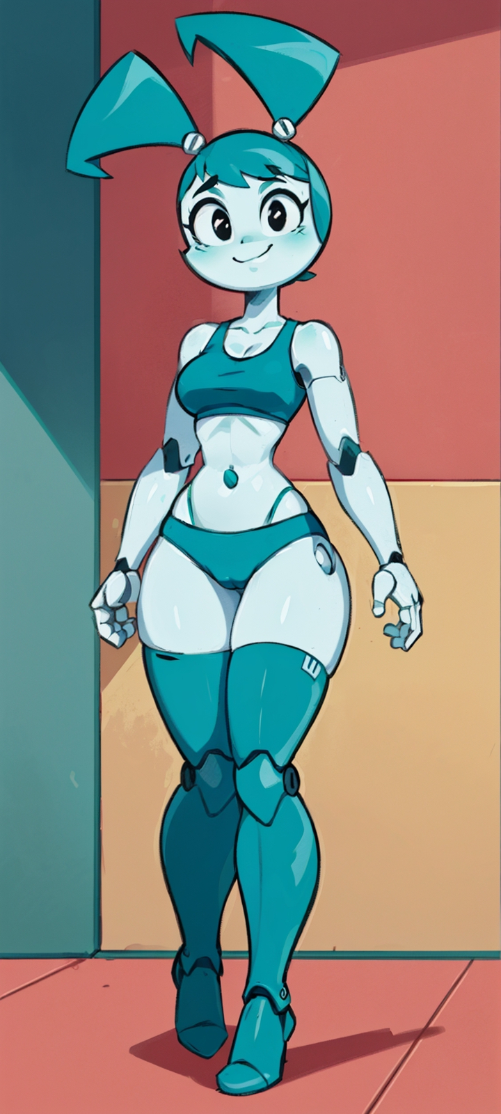 xj9/Jenny Wakeman in panty and stocking