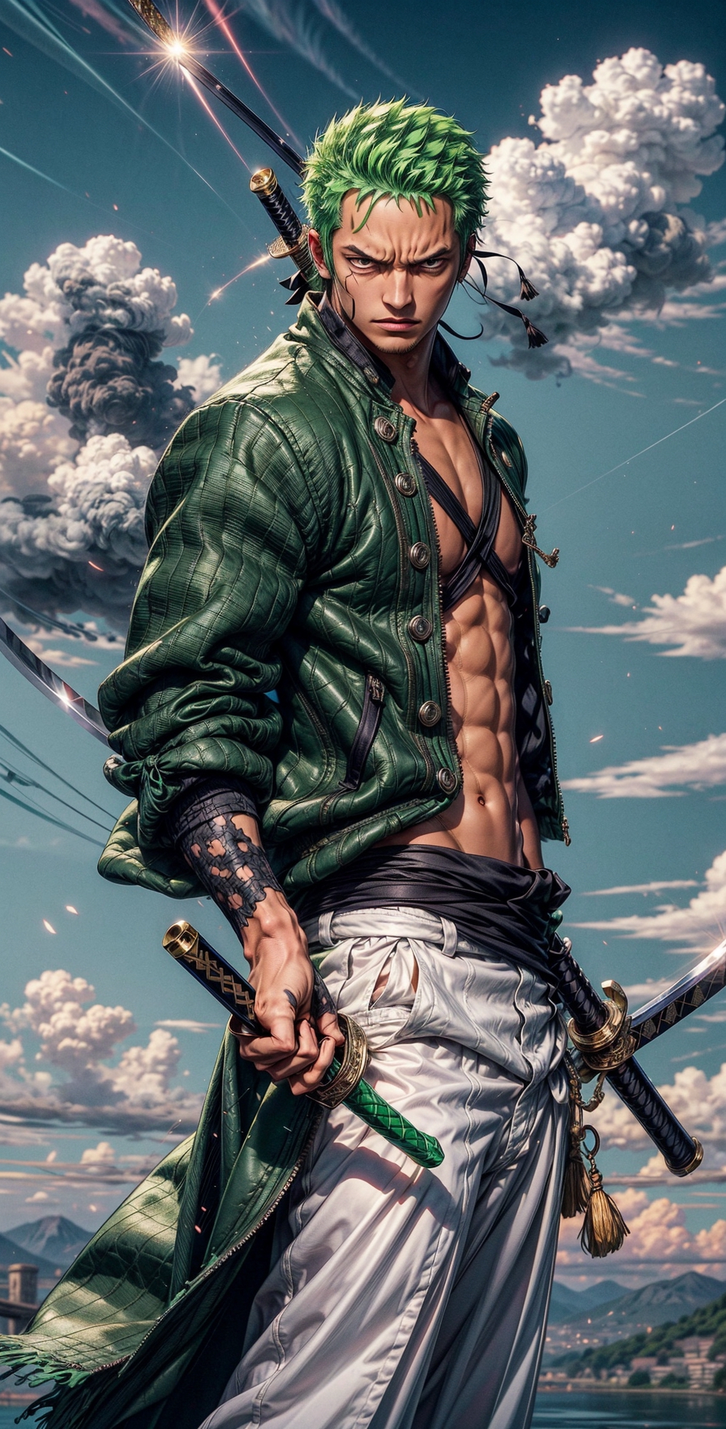 Unbeatable Swordsman, Roronoa Zoro. Ren♡ - Illustrations ART street