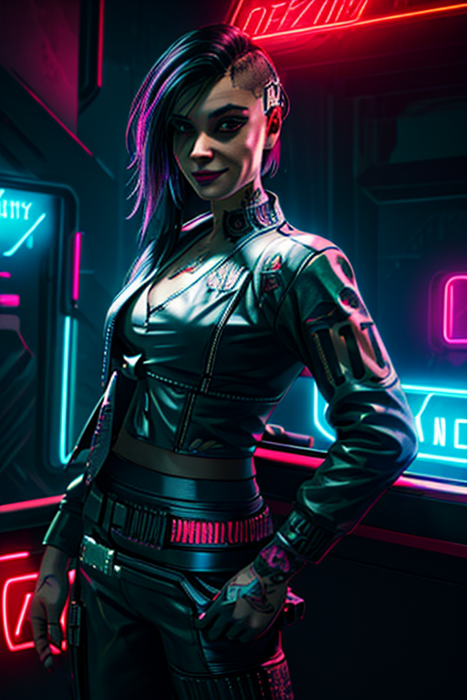 Female V Wallpaper 4K, Neon, Cyberpunk 2077