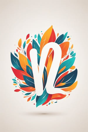 vector, logo write "ONE", 2YK style, flat white background, vibrant vector