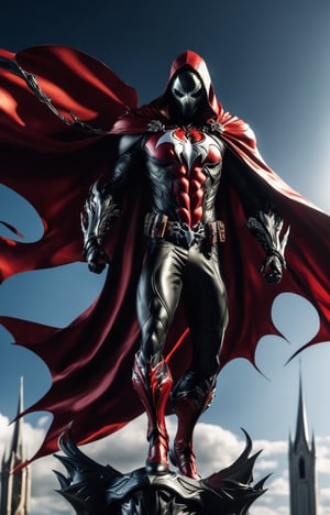 spawn Full body, characters spawn Majestic , your Majestic Cape flying on The Wind, photorealistic, cinematic, hyperrealistic cinematic,cyborg style