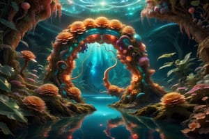 Witness the unique and fantastical flora and fauna of an alien jungle, from bioluminescent flowers to tentacled beasts.