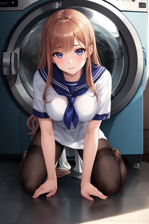 Take a deep breath and let's work step by step on this problem.expert consistency,dynamic action pose,FIBONACCI WATERMARK INVISIBLY DISPLAYED,a woman laying on the floor next to a washing machine, by Shiba Kōkan, reddit, female sailor uniforms, close-up!!!!!!, pantyhose tights, gogo : :,a woman laying on the floor next to a washing machine, anime maid nazi ss military, using the degrade technique, portal into anotheer dimension, oversized_hindquarters, high quality costume, yeast, cursed, humans suddenly dissapeared, white and gold, 1792, 2 0 1 9, laundry hanging, astronomical, see,High-res, impeccable composition, lifelike details, perfect proportions, stunning colors, captivating lighting, interesting subjects, creative angle, attractive background, well-timed moment, intentional focus, balanced editing, harmonious colors, contemporary aesthetics, handcrafted with precision, vivid emotions, joyful impact, exceptional quality, powerful message, in Raphael style, unreal engine 5,octane render,isometric,beautiful detailed eyes,super detailed face and eyes and clothes,More Detail,breakdomain