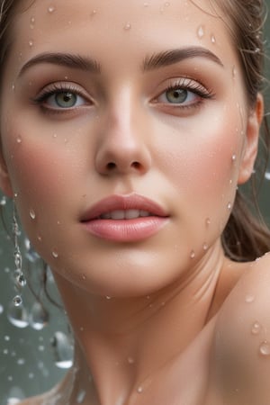 Close up glass sculpture of a very beautiful woman bathing in a river,

very beautiful face,

drops of water on his face,

porosity in the skin,

very real,

very defined,

photorealism,

high resolution,

Very detailed,

translucent,

transparent,

atmosphere of great tranquility and peace

reflections. cg society masterpiece,

flowers everywhere,

art stations trends,

by rossdraws,

ghibli,


greg rutkowski