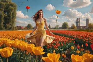 Dicks flying through the air, penises flying, cocks flying through the sky,
Garden factory, Tall factory, Many yellow marigold, A few roses, red tulips, clouds, ultra wide shot, atmospheric, hyper realistic, 8k, epic composition, cinematic, octane render, artstation landscape vista photo. The atmosphere is serene yet lively, blending ((natural and styled elements)). , Fujifilm xt3, f1.4, analog photograph, professional fashion photoshoot, hyperrealistic, masterpiece, trending on artstation,krrrsty