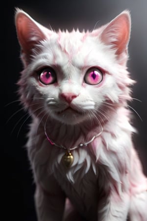 more like Cat,pink_eyes 
