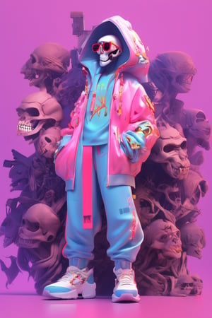 minimalism style, 4d, render, logo, cyberpunk, sunglass, The long scar on the forehead is formed by a straight line drawn across many x marks, monkey skull, full detail body female, smily, smoking, detail nike jordan sneakers shoes, fashion, squat, ceramics, shoes, hoodie, croptop, logo, 12k, water effect, blueoragenred, cinematic, fantastic background, ghost blade art style, fantastic, digital art, high detail, high detail skin, real skin, 8k, high_resolution, high quality, line code with glowing ancient characters, hdr:1.5, sharpness,ghibli