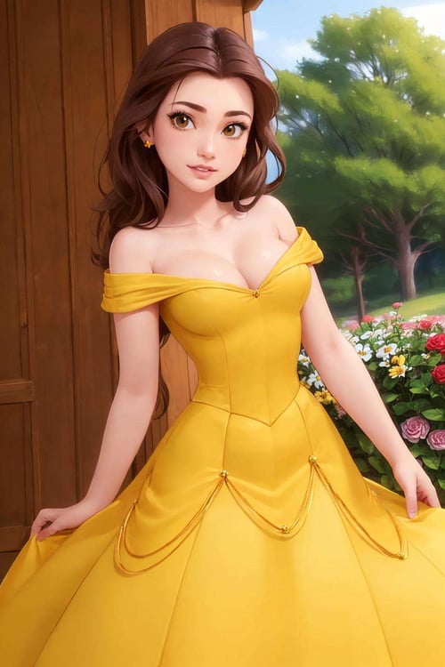 Belle, (beauty and the beast) Disney Princess - v1.0