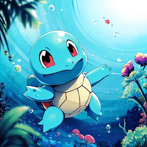 Squirtle (Pokemon) (Pokedex #0007) - v1.0 | Tensor.Art