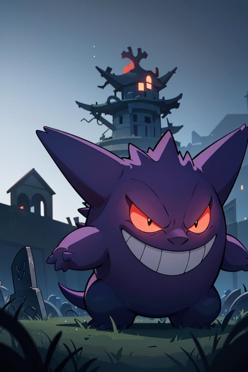 Gengar (Pokemon) (Pokedex #0094) - v2_Anime