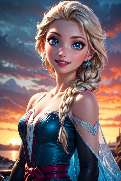 Elsa Frozen-disney - v2,0 | Tensor.Art