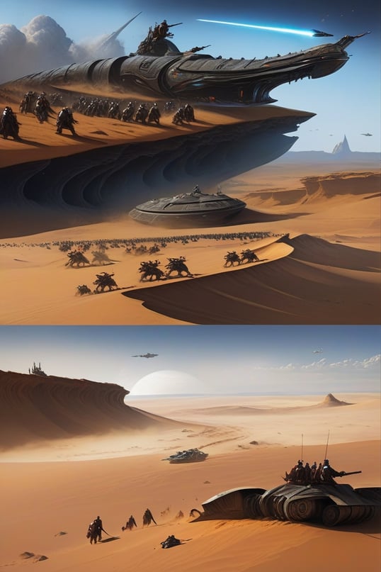 Dune The final battle of Ara Tensor.Art