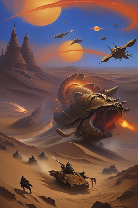 Dune The final battle of Ara Tensor.Art