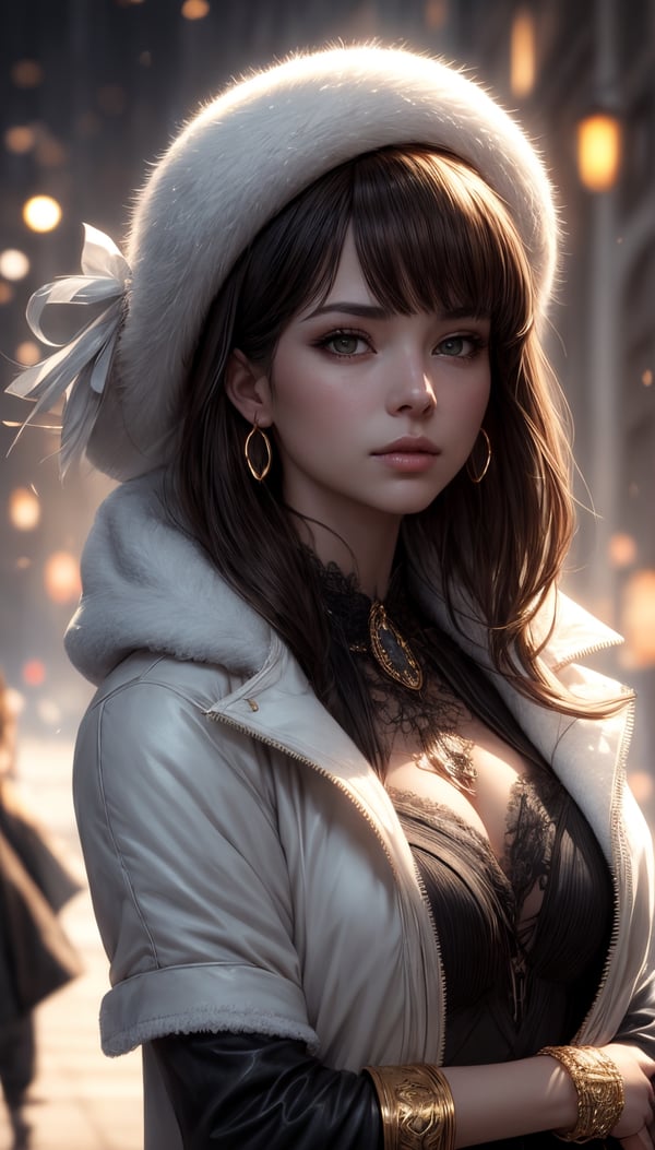 Dreamshaper V7 An Ultra Realistic Painting Of A Gorgeous Girl 0