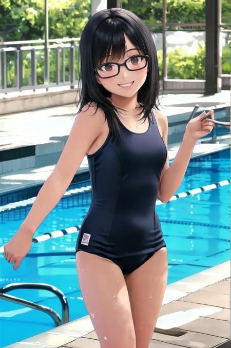 school swimsuit TYPE - KK-70 | Tensor.Art