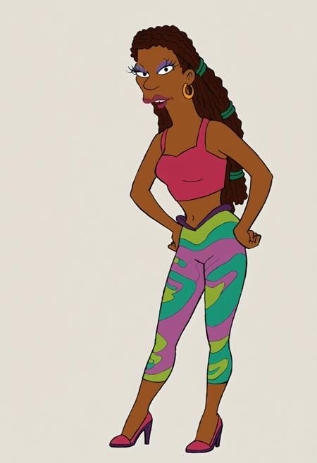 LaBarbara Conrad (Futurama) commission - V1 | Stable Diffusion Model ...