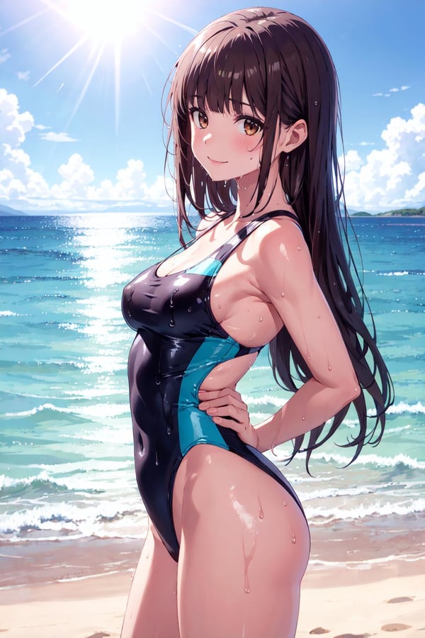 Shiroko (Blue Archive) Swimsuit - aa4666lo - 1.0 | Stable Diffusion 