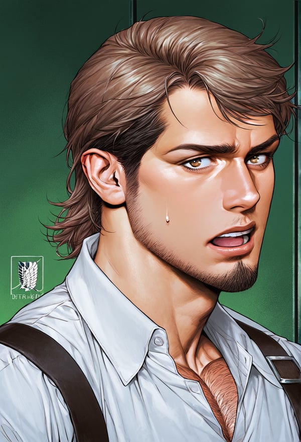 Jean kirstein attack on titan ponyxl image created by chevalier