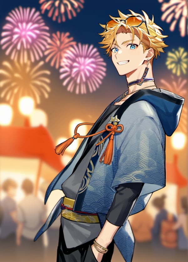 Yu Q. Wilson 2nd Outfit / ユウ Q ウィルソン お祭り風衣装
