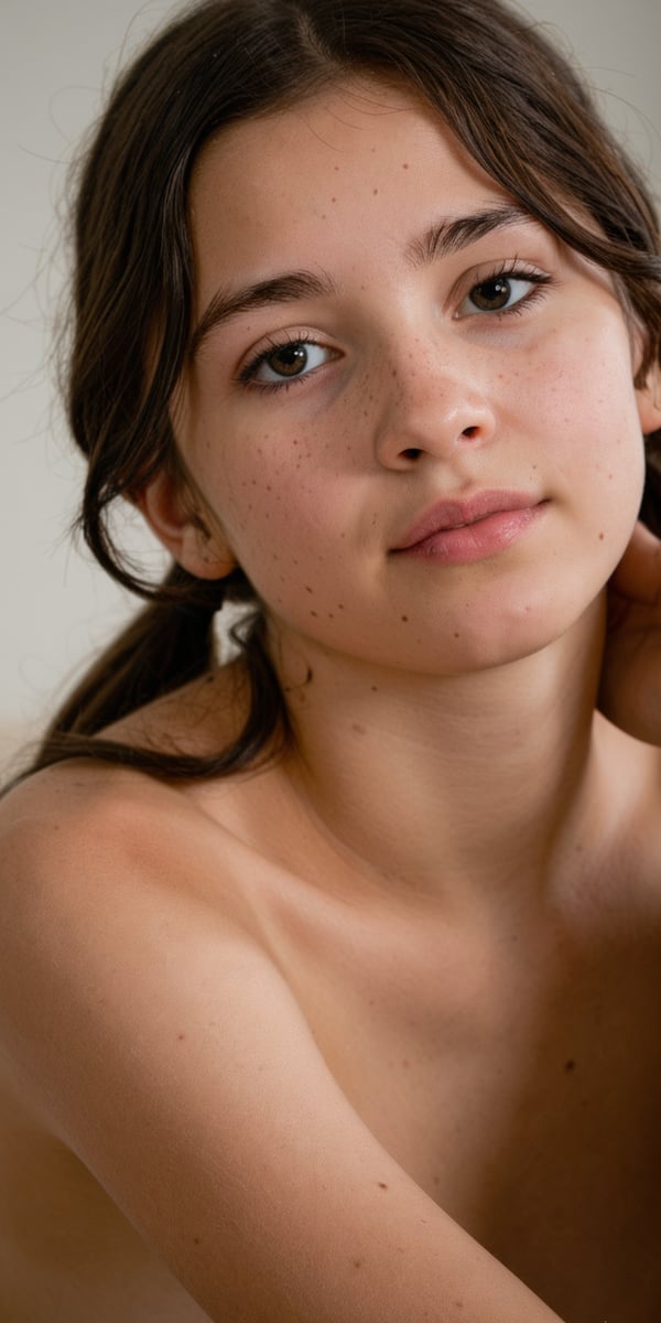 A warm toned portrait with sof image created by tensor art
