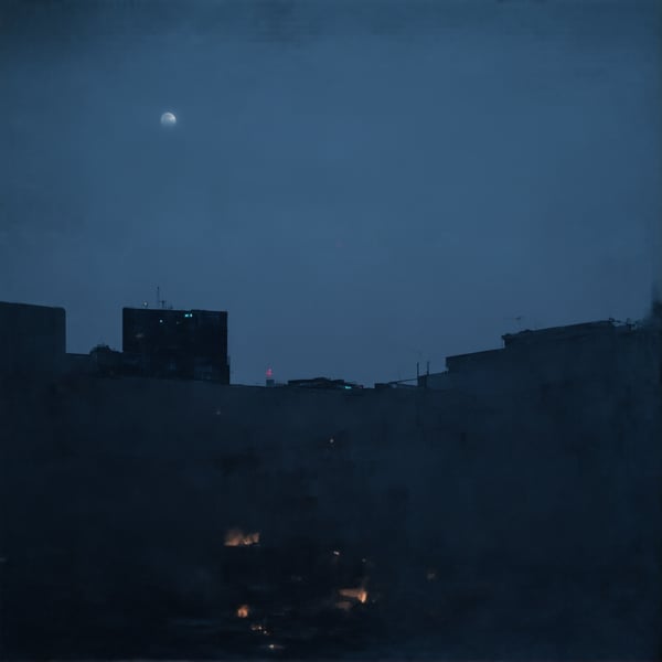 Sparse high stratus clouds bar image created by user