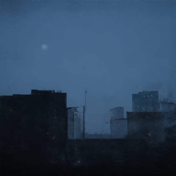 Sparse high stratus clouds bar image created by user