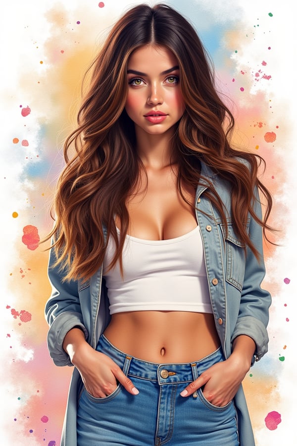 Ana image created by wiraone tensor art