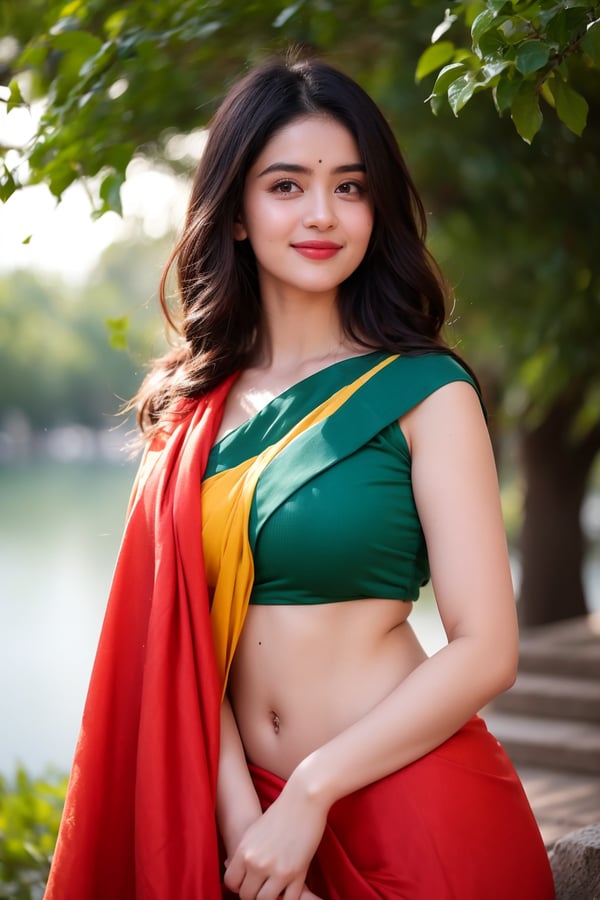 Best indian beauty traditional image created by mikky 4748 tensor art