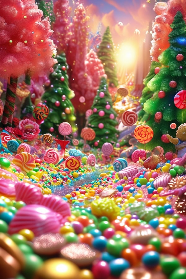 A whimsical scene a riverbed image created by 701375422499371634