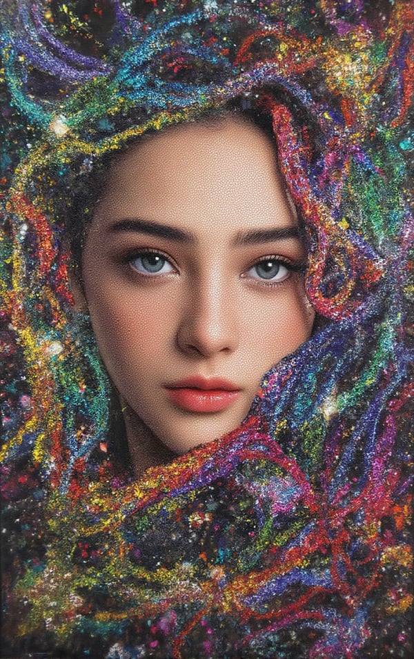 Butiran pasir image created by tan ai tensor art