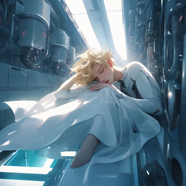 cyborg born | image created by Martín Lockheed | Tensor.Art