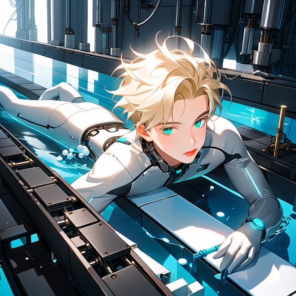 cyborg born | image created by Martín Lockheed | Tensor.Art