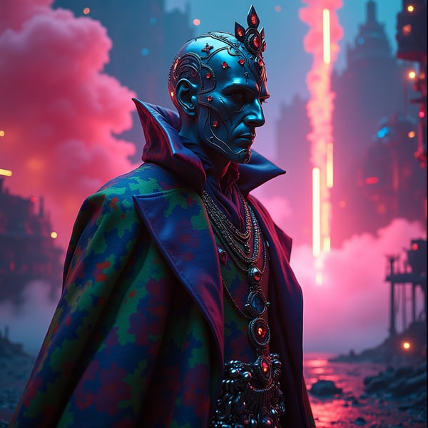 A surreal sci fi inspired por image created by jujubee tensor art