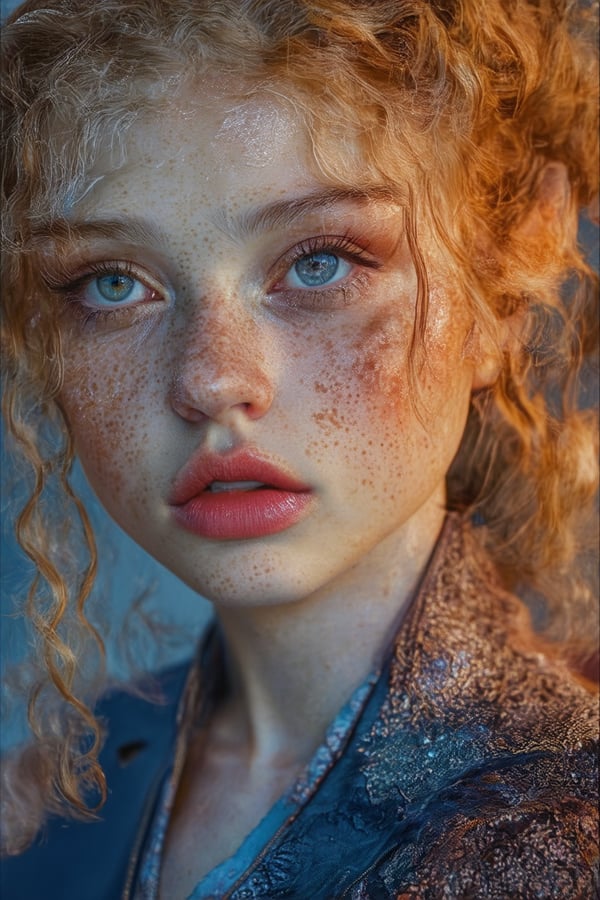A photo portrait of a beautifu image created by user