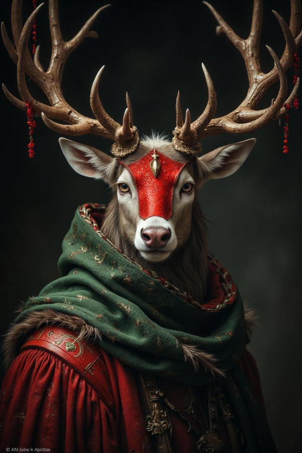 I’m the real Rudolph | image created by PTEWBL_75 | Tensor.Art