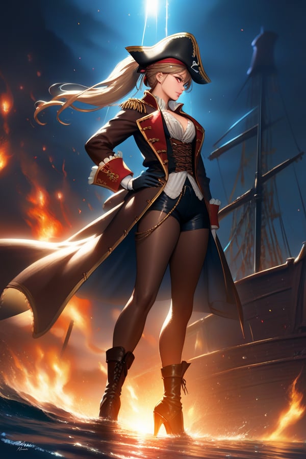 anime girl pirate | image created by Nevel Ext 915 | T…