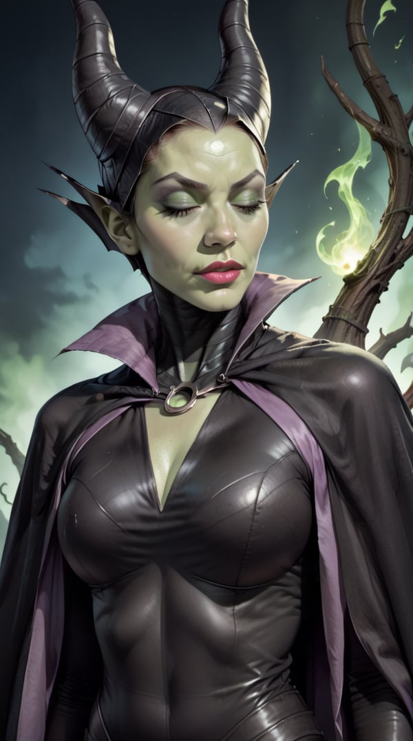Maleficent from disney 1girl image created by labelblue tensor art