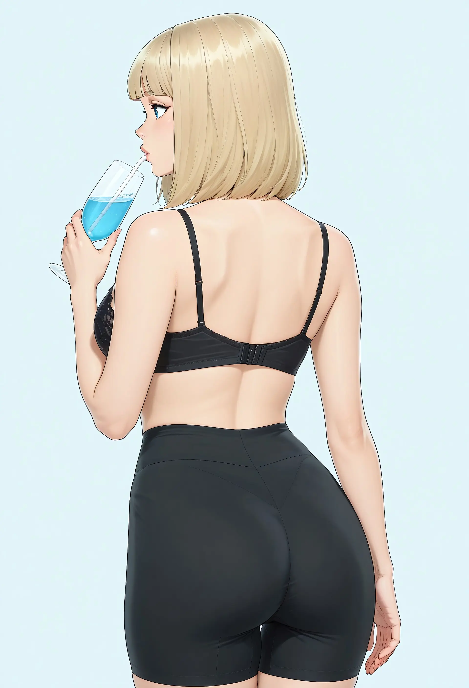 Innerwear - Black Shorts Lingerie