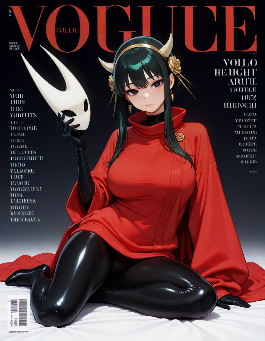 Fashion magazine cover - concept