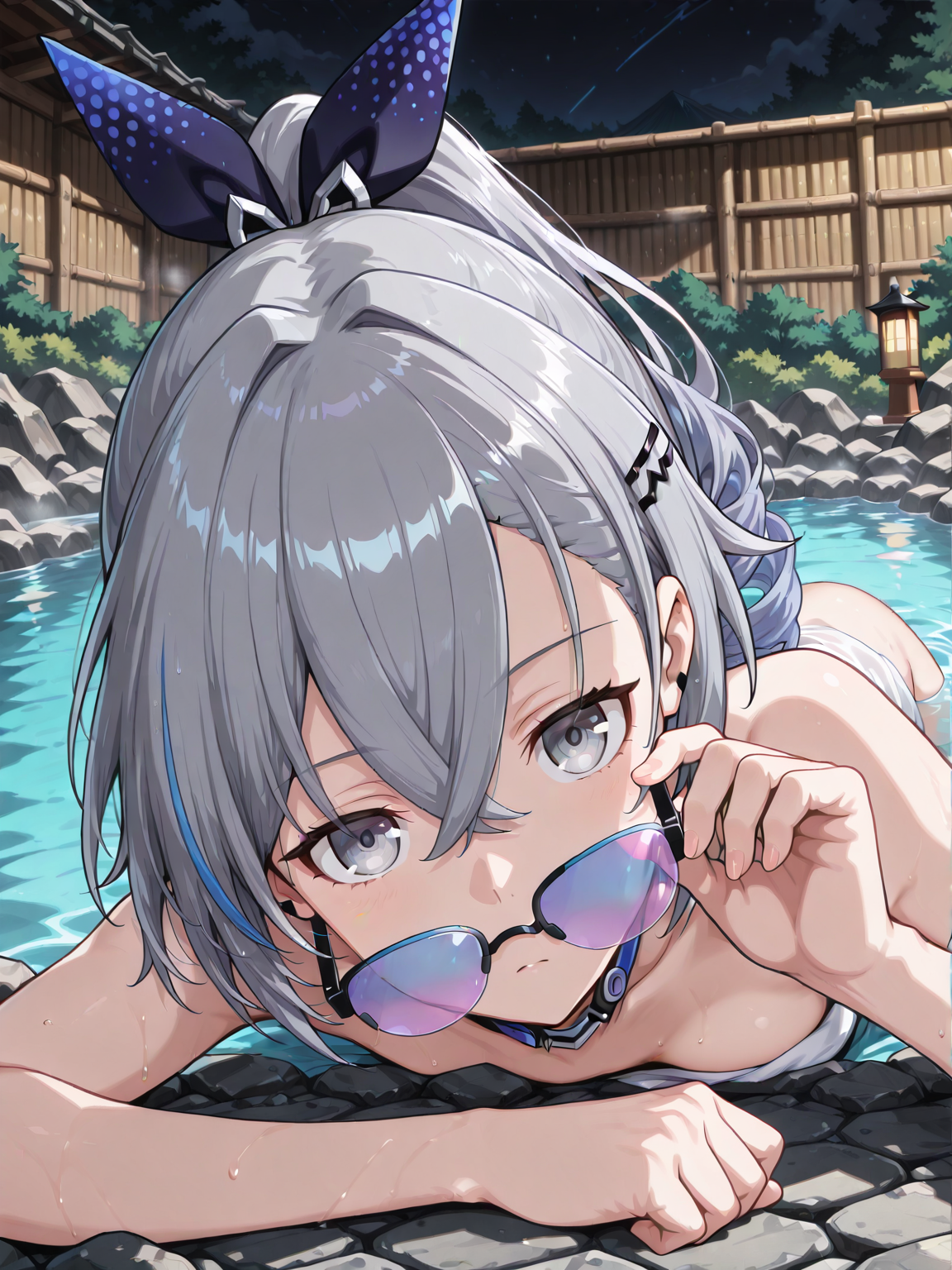 Looking Down Glasses - IL - concept/poses