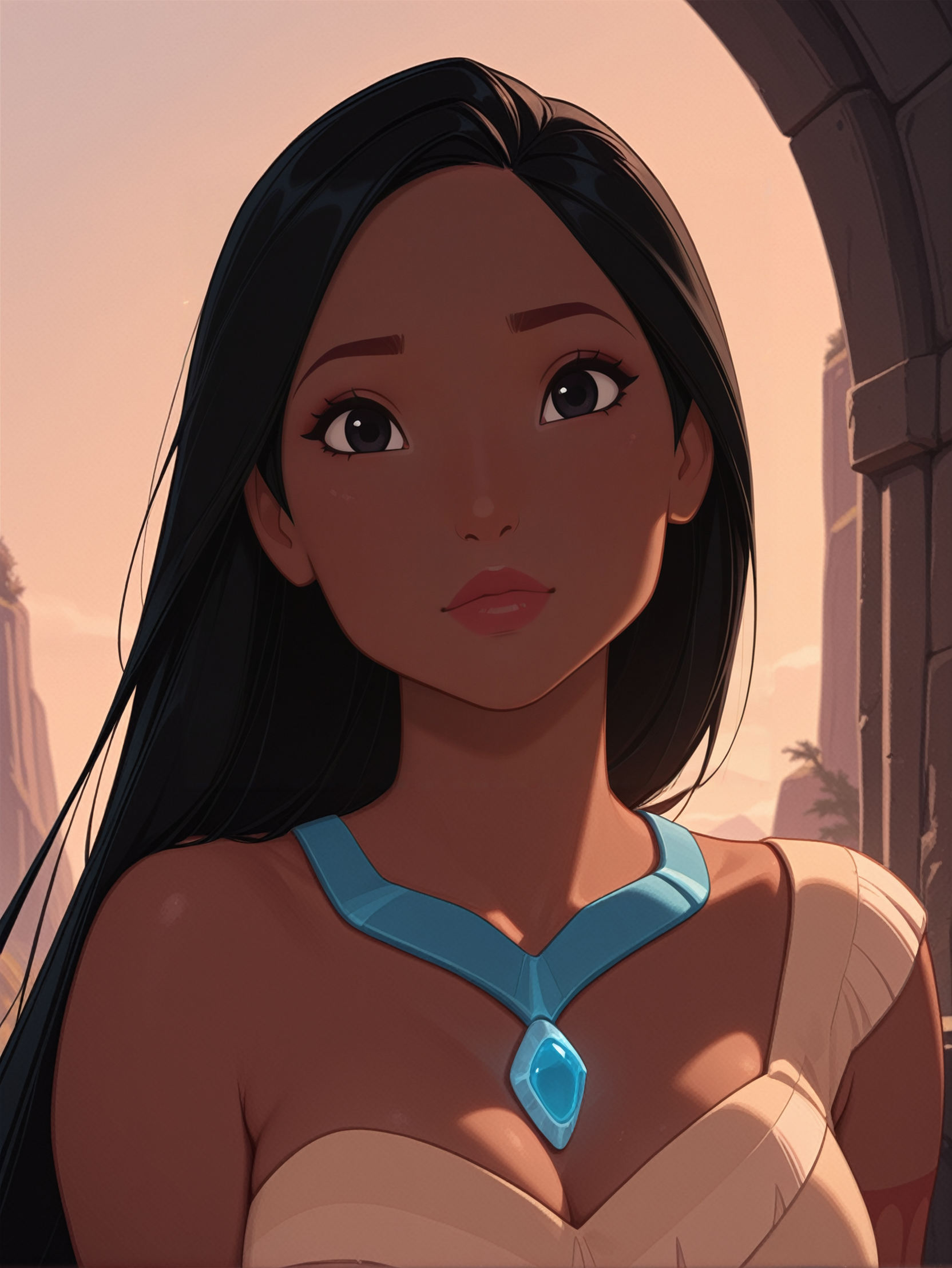 Pocahontas from Disney