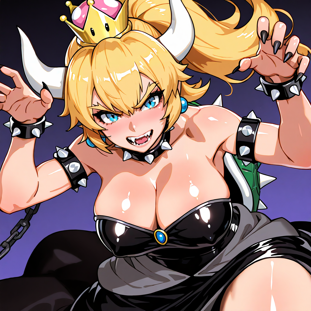 Bowsette [Fan-Art] (Super Mario) - LoRA Illustriou