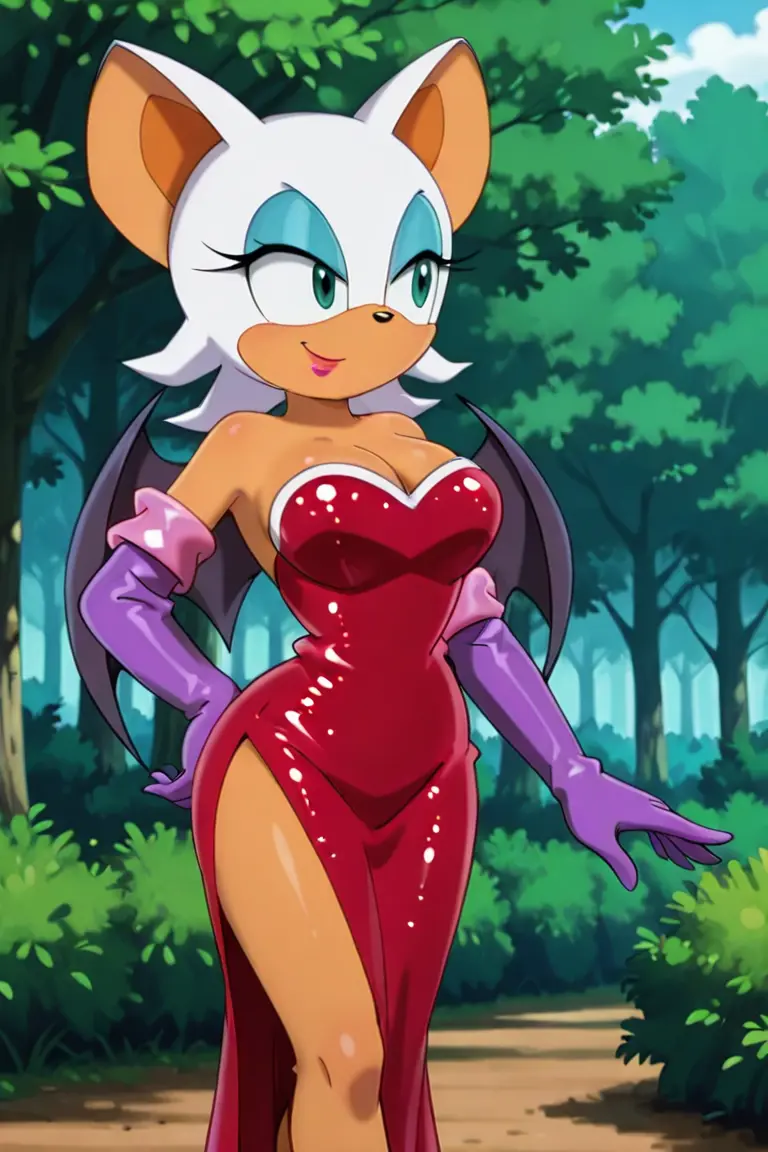 [Illustrious] Jessica Rabbit Dress Costume