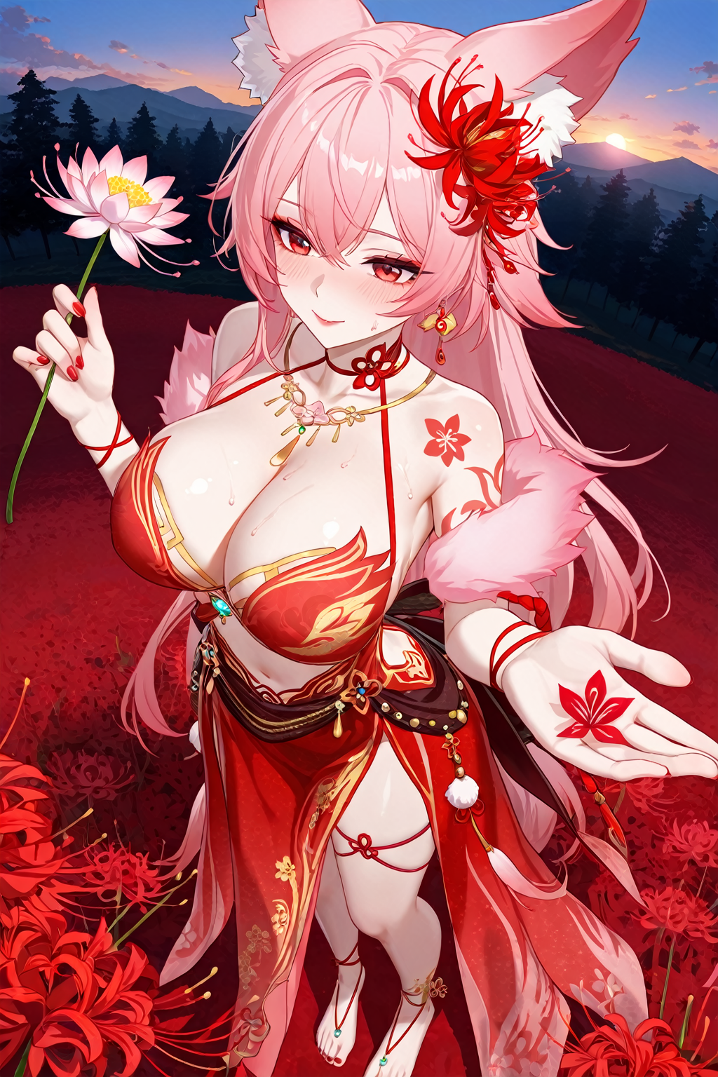 【永劫无间】-玉玲珑-喜缘红线(情趣制服)Naraka Yulinglong - Xiyuan