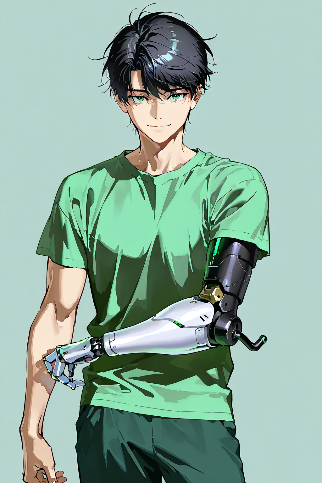 Korean Cyberpunk Boy