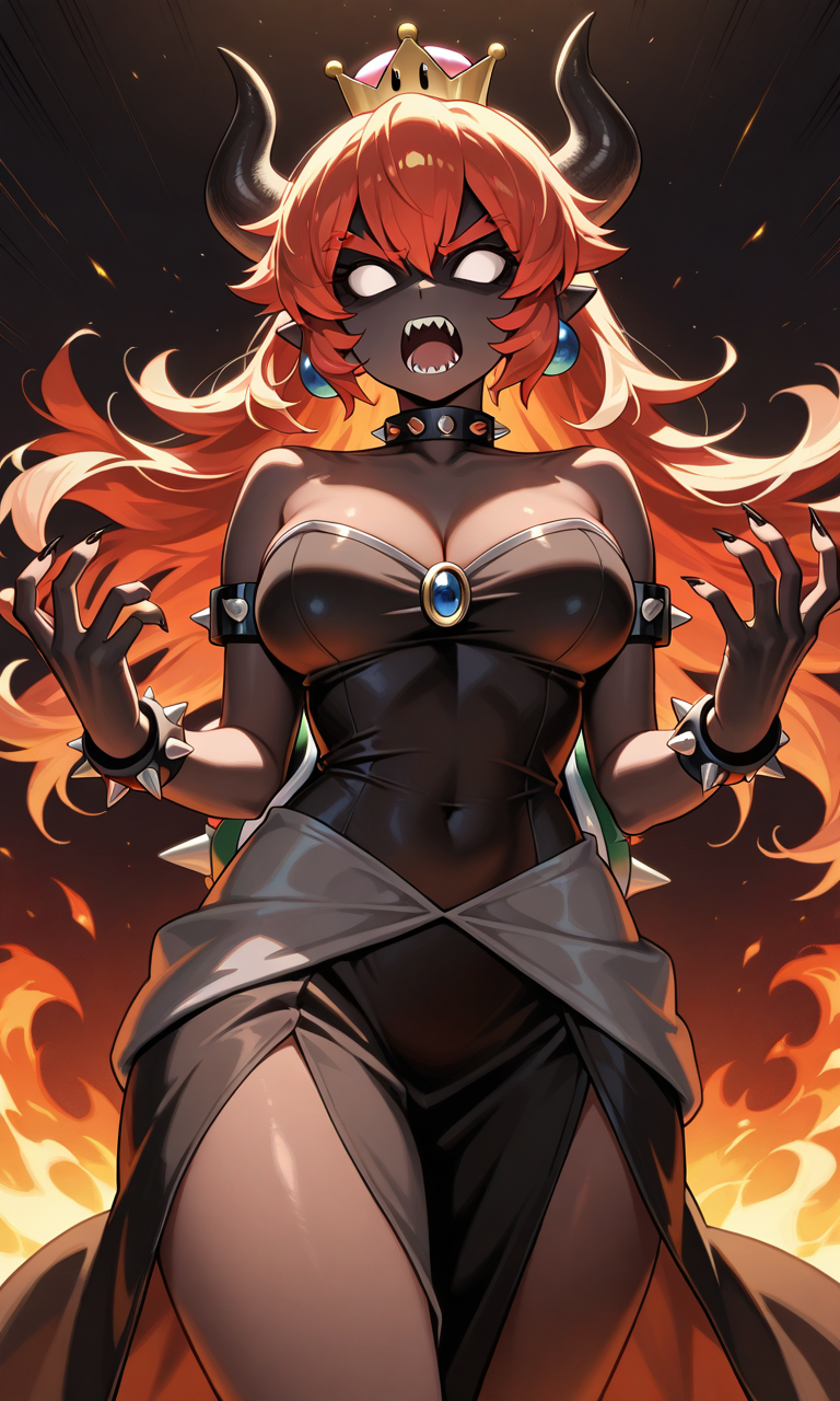 Bowsette (Illustrious)