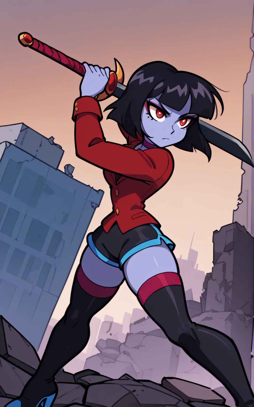 Demon Queenie - OK K.O.! [PonyXL/Illustrious]