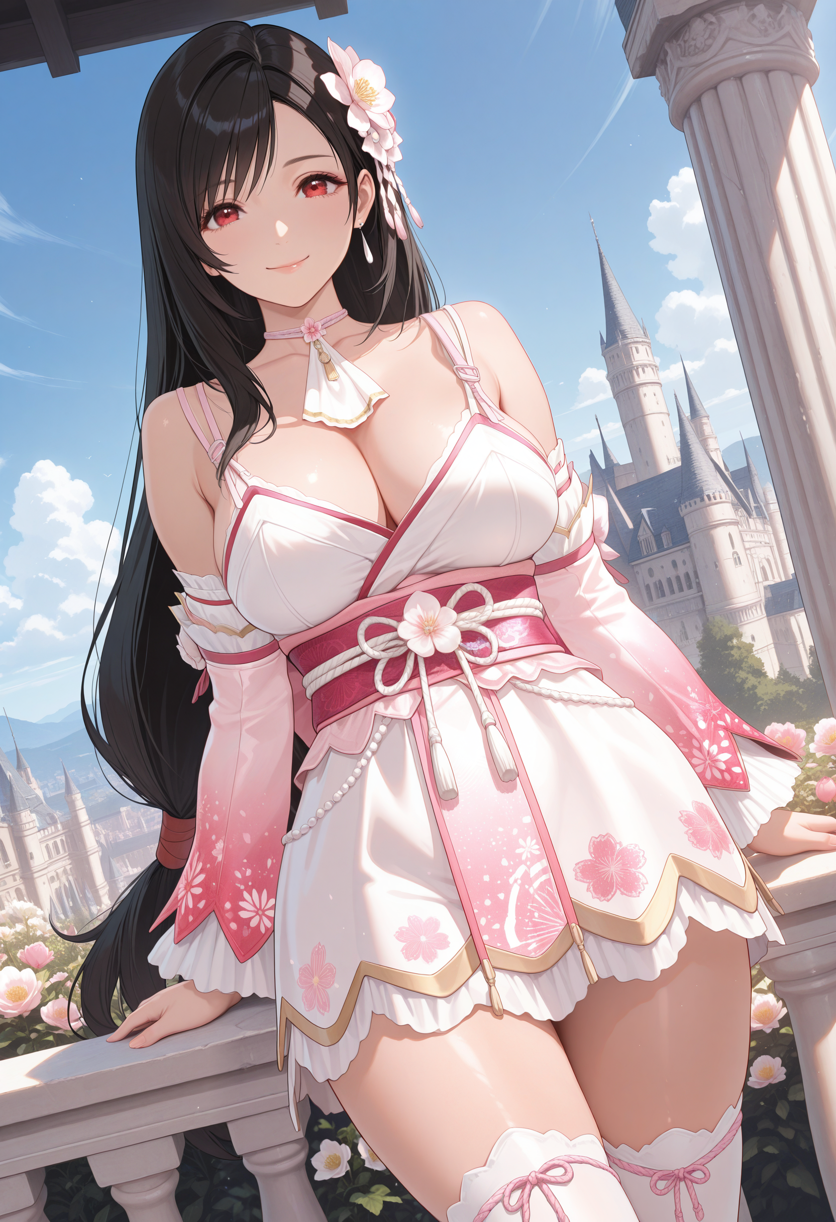 桃園桜舞 / Toenobu - DOAXVV Outfit (Illustrious)