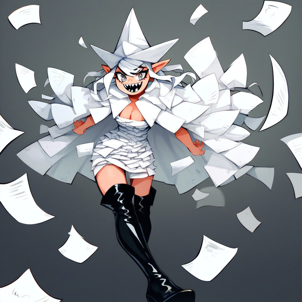 Mika the Papercraft Witch