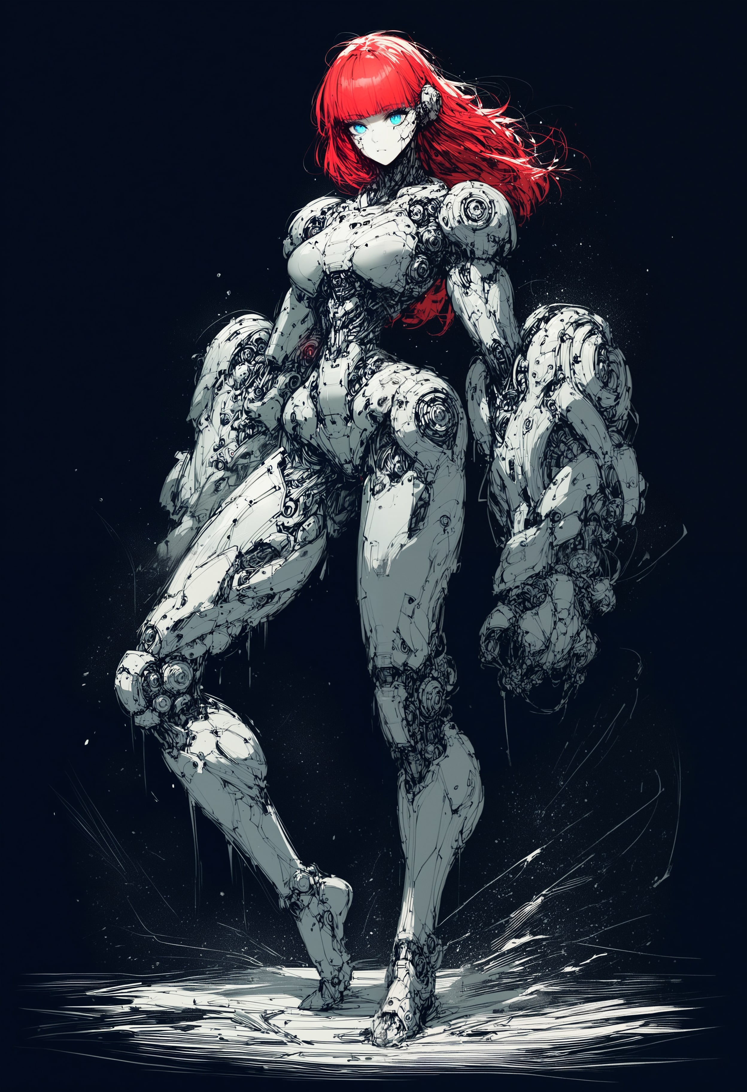 Sci-fi Sketch Style